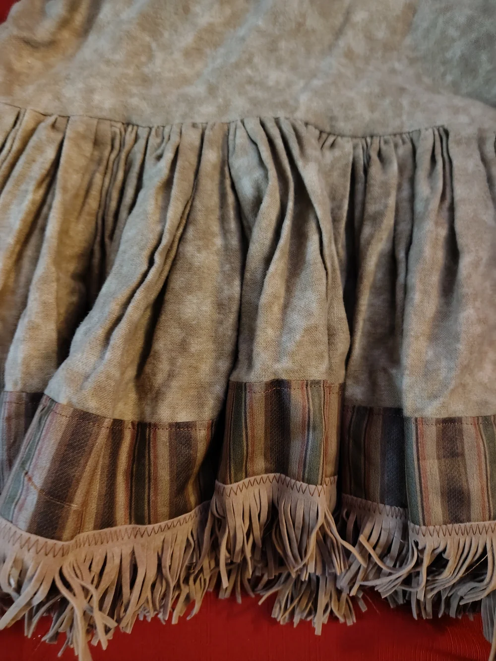 Girls Handmade Native American Dress